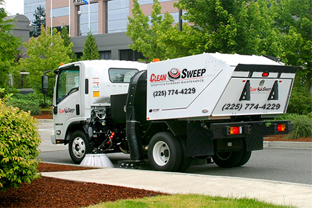 Louisiana's Official Parking Lot Sweeping Company.